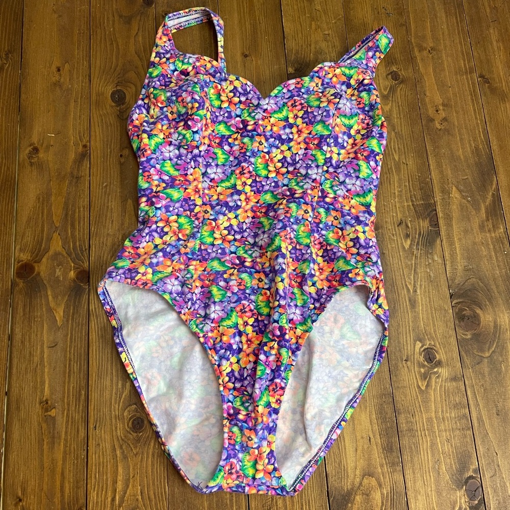 Vintage Sassafras one piece swimsuit 1990’s